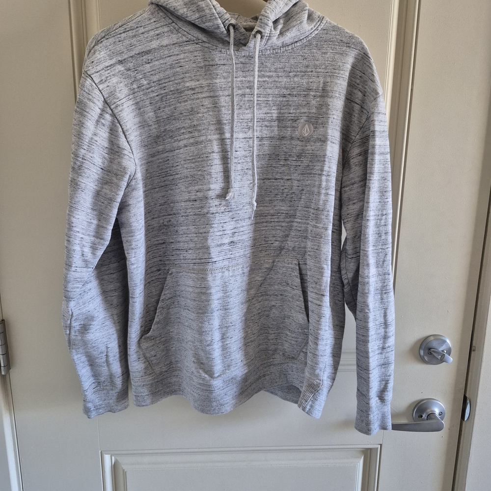 Heathered Gray Volcom Hoodie